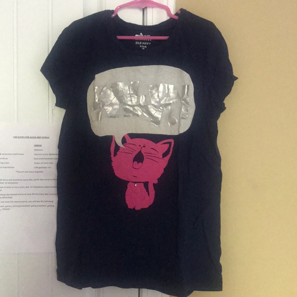 Cute kitty shirt